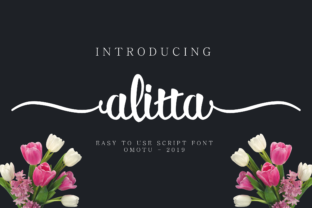 Alitta: A Script Font That Elevates Every Campaign