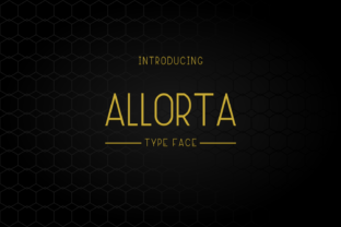 Allorta: A Minimal Serif Font for Modern Web Design