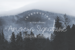 Amoera Signature: A Premium Script Font for Modern Branding and Campaign Design