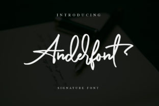 Ander: A Versatile Script Font for Editorial Design and Creative Projects