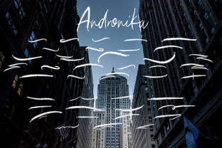 Andronika: A Handwritten Font That Breathes Life into Your Designs