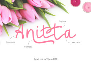 Anitta Script: The Ultimate Script Font for Creative Marketers