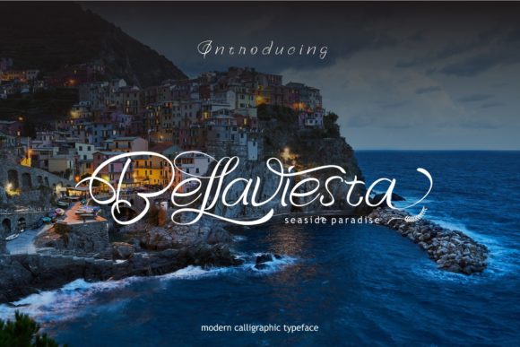 Bellaviesta: A Modern Calligraphy Font for Editorial Elegance