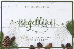 Beloved Angeline Duo: A Script Handwritten Font for Creative Makers