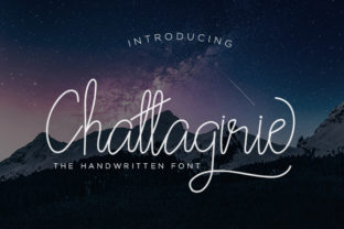 Chattagirie Script for Handmade Labels and Branding