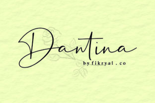 Dantina: The Handwritten Font for Elegant Web Design