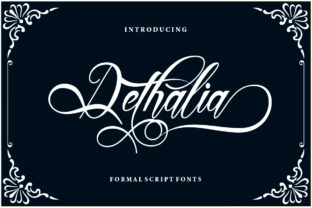 Dethalia Script Font Review