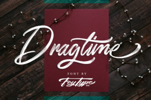 Dragtime: A Script Handwritten Font for Creative Campaigns