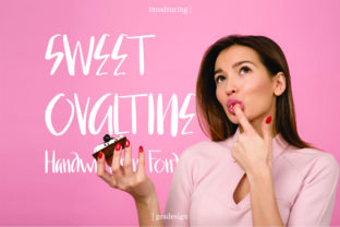 Enhance Your Brand with Sweet Ovaltine: A Script Handwritten Font for Professional Design