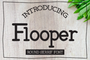 Flooper: A Serif Font That Brings Joy to Branding Projects