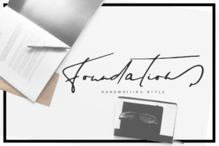 Foundation Font: A Versatile Script Handwritten Design
