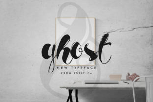 Ghost Family: A Script Font for Editorial Design and Branding