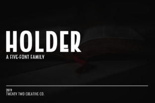 Holder Family: A Versatile Sans Serif Font for Modern Branding and Digital Campaigns