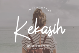 Kekasih: A Script Handwritten Font for Editorial Design and Branding