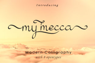 My Mecca: A Script Font That Elevates Branding with Modern Elegance