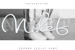 Nolet Script Font for Handmade Creators and Designers