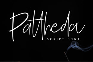 Pattheda Script: A Handwritten Font for Creative Crafters and Product Makers