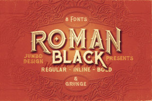 Roman Black Family for Editorial Design and Content Branding