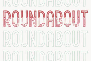 Roundabout: A Script Handwritten Font for Editorial Design