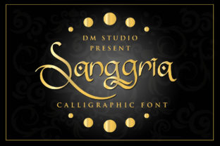 Sanggria: A Timeless Script Font for Editorial Design and Branding