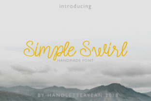 Simple Swirl Family: A Script Handwritten Font for Creative Makers