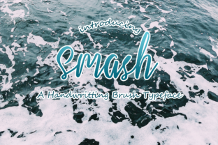 Smash: A Versatile Script Handwritten Font for Designers