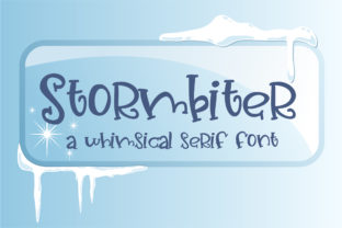 Stormbiter: A Serif Font That Brings Character to Editorial Design
