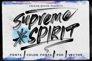 Supreme Spirit: A Script Handwritten Font for Creative Campaigns