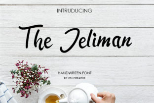 The Jeliman: A Script Handwritten Font for Creative Product Design